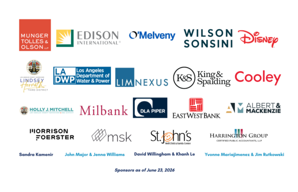 Music for Justice Sponsors as of June 23, 2026