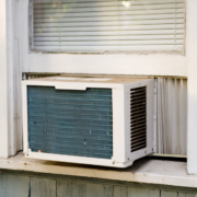 Air conditioner in a window